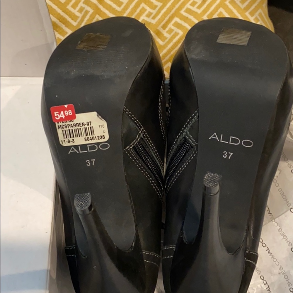 Aldo Western Style Heels Size 7 - Picture 3 of 5
